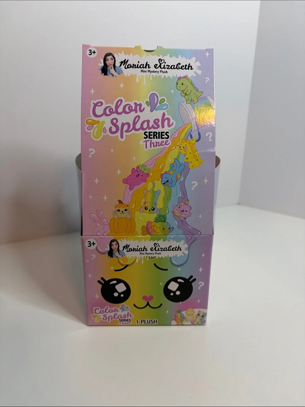 Moriah Elizabeth Color Splash Mini Mystery Plush - Pastel Rainbow Plush